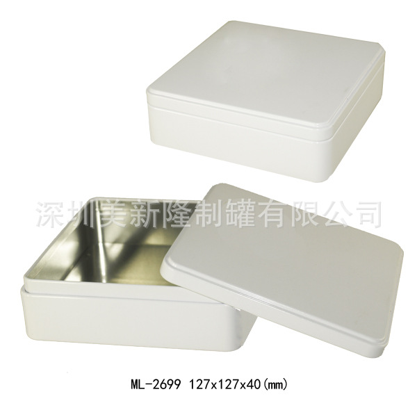 厂家定制方形铁盒包装 曲奇饼干包装盒