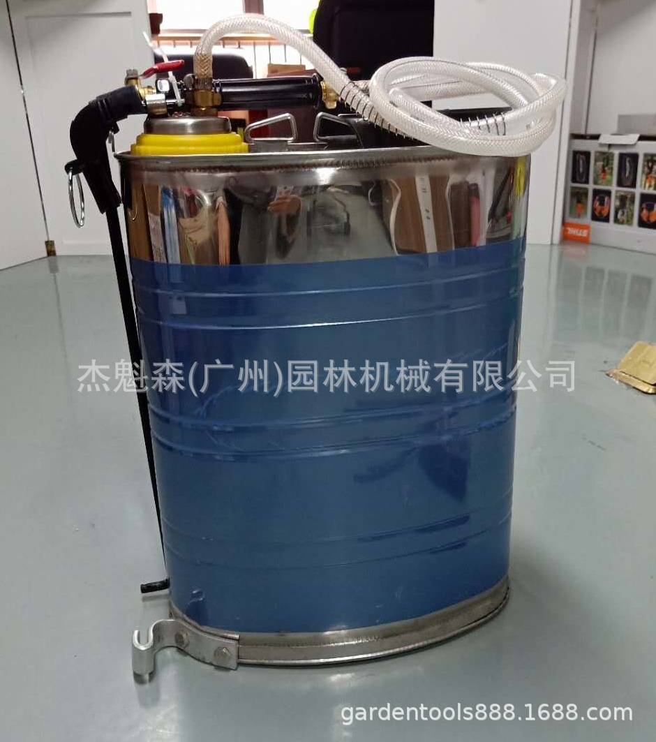 喷雾器16L不锈钢背负式喷雾器 气压式喷壶农用浇花消毒手动喷雾器