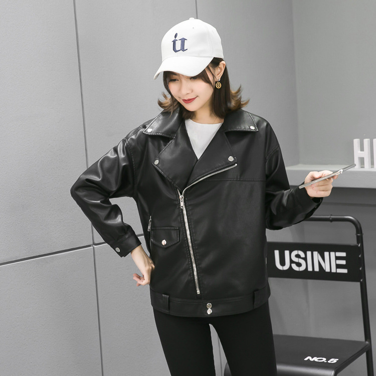 Veste cuir femme en PU - Ref 3447509 Image 3