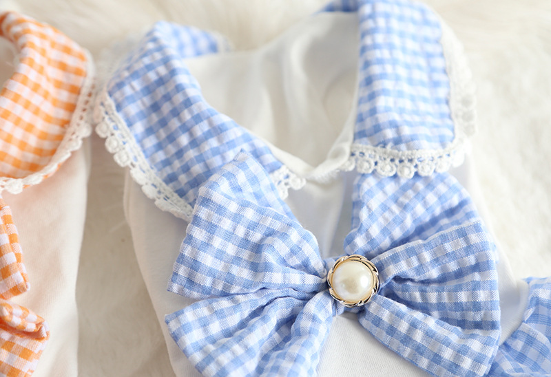 娃娃领大蝴蝶结裙