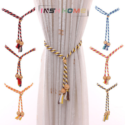 20 new pattern curtain Double color Beads Bangsheng Curtain tie parts Manufacturers supply goods in stock