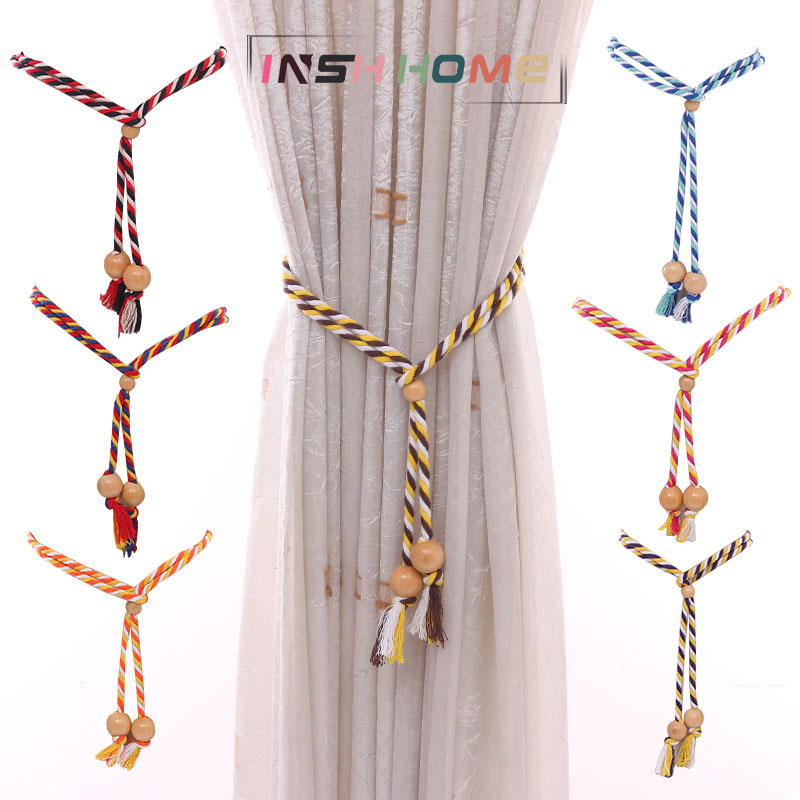 20 new pattern curtain Double color Beads Bangsheng Curtain tie parts Manufacturers supply goods in stock