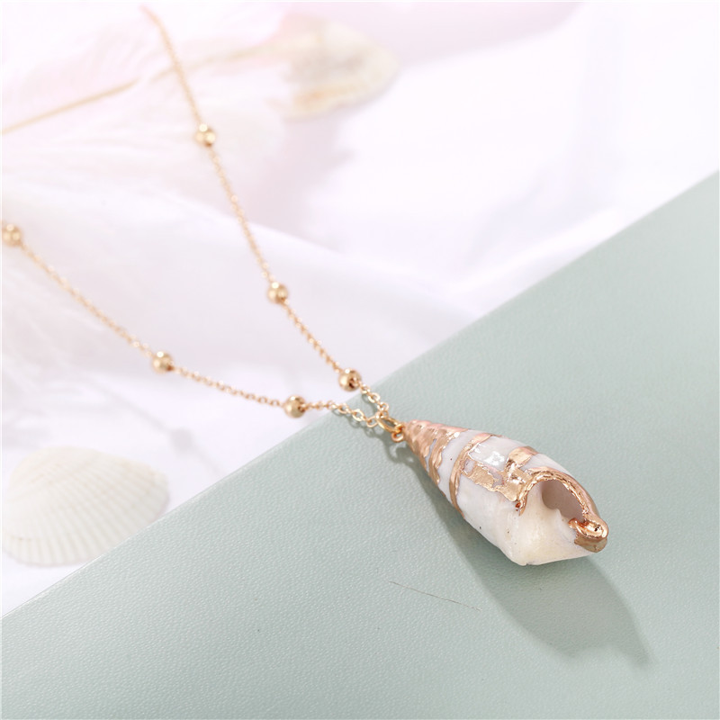 Lady Shell Conch Alloy Shell Conch Plating Women's Pendant Necklace display picture 6