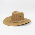 Мужская джинсовая летняя соломенная шапка, уличная солнцезащитная шляпа для взрослых