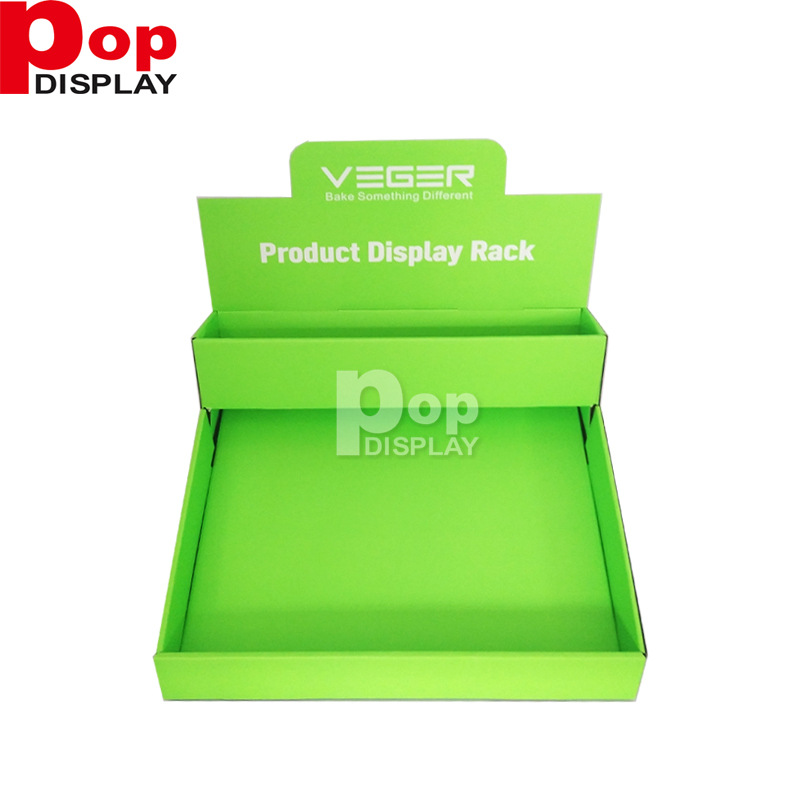 超市玩具小展示盒 桌面PDQ纸货架 纸质陈列促销台 POS纸质展示架