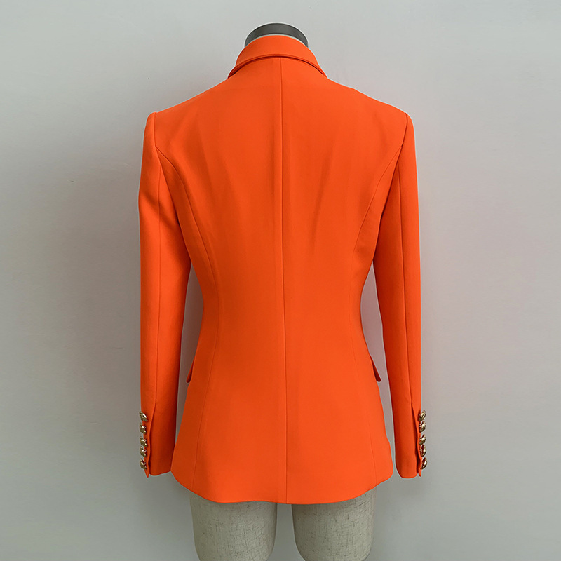 Fluorescent Orange Blazer Image 3