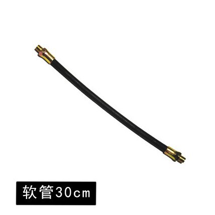 Pistola de grasa manual manguera máquina de mantequilla accesorios tubo de hierro tubo de acero pistola de grasa manguera de resina tubo duro manguera de aceite