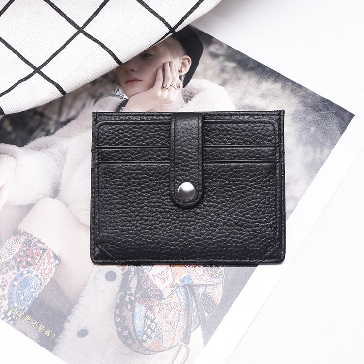 Men's fashionable ultra thin card holder