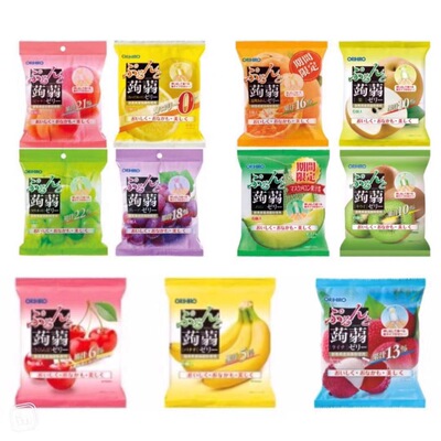 蒟蒻果冻日本 Orihiro蒟蒻果冻 Tarami果冻 蒟蒻果冻