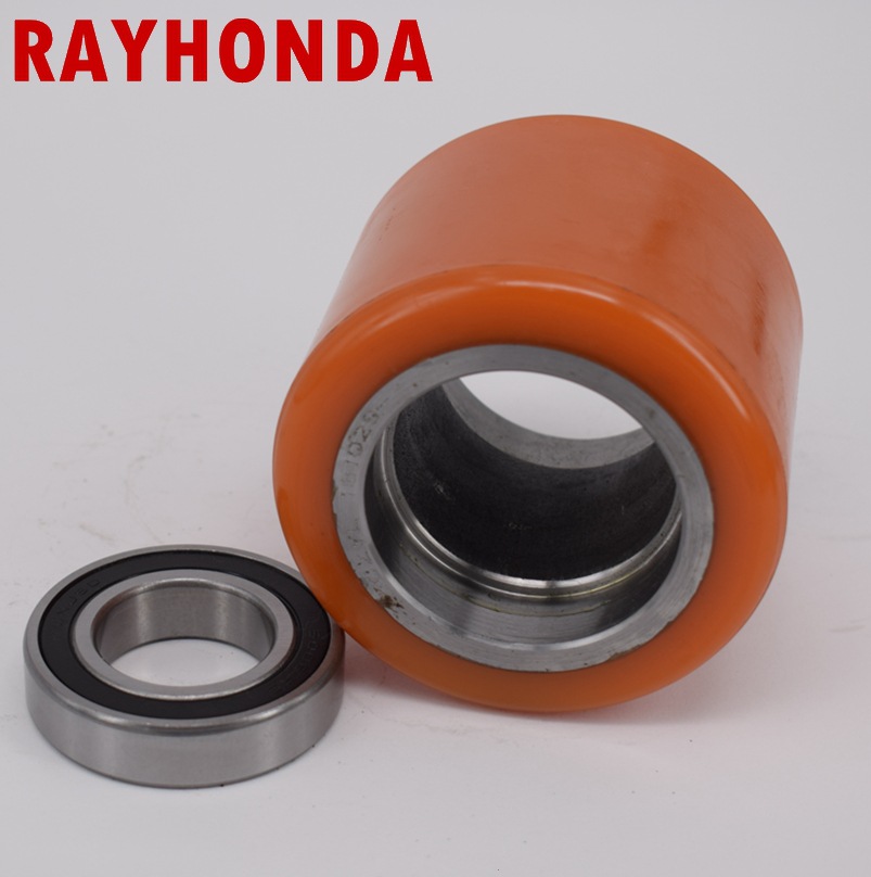 堆高车承重轮85*60-55适用车型T20L10L12L14L16聚氨酯材质承重轮