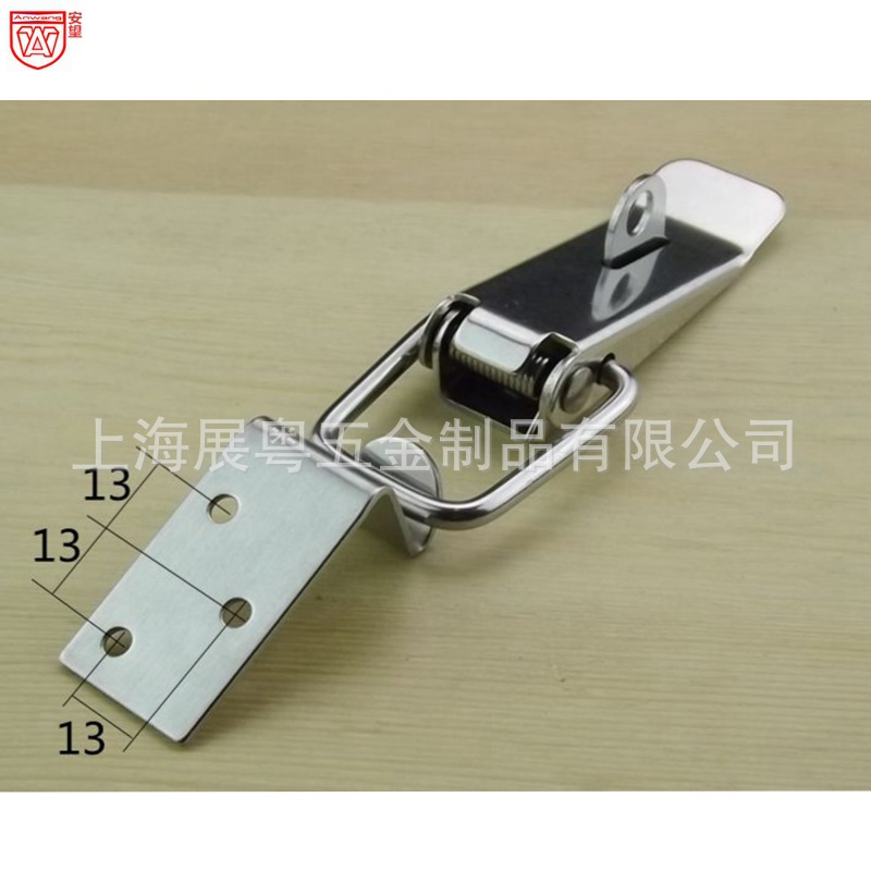 AW002 gancho de acero inoxidable hebilla cadenas caja hebilla boca de pato hebilla torre hebilla de resorte hebilla colmena