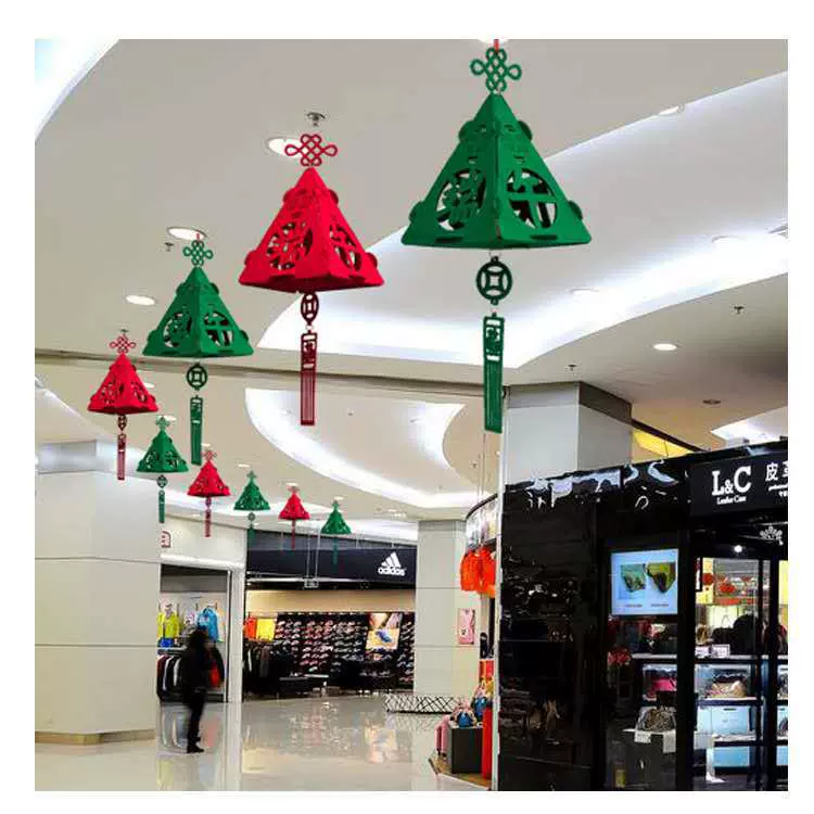 厂家批发创意装饰立体粽子挂件 端午节装饰挂件 粽子灯笼D做