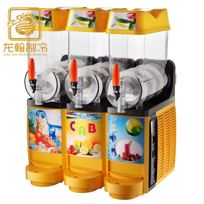 商用雪融机 不锈钢雪泥机 奶茶店双缸果汁沙冰机雪蓉机奶茶店