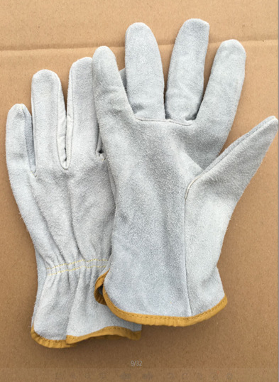 多功能手套\PN3610\牛皮\钳工,园丁,铆工,轻微焊接等防护\捷泰克