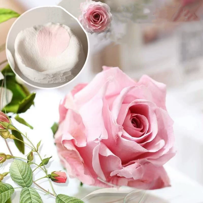 Двусторонняя мастика из fondant, реалистичная силиконовая форма содержит розу, новая коллекция