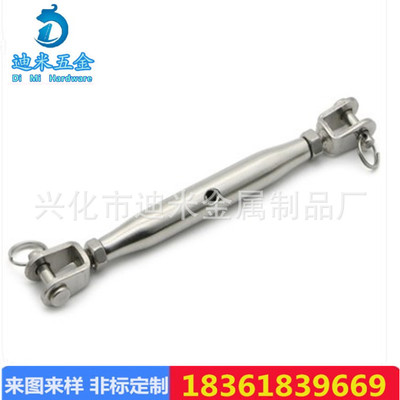 304不锈钢闭体螺丝花兰螺栓封闭式钢丝绳链条绳索拉紧器欧式花篮|ru