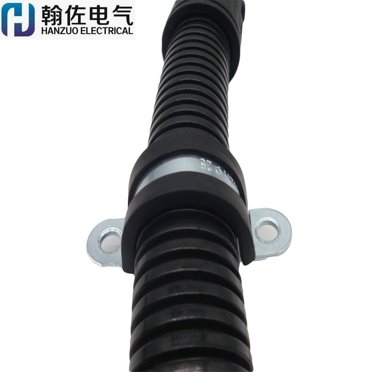 翰佐SKU波纹管管夹直径6-100mm骑马固定夹线缆Ω型夹带胶包邮厂家