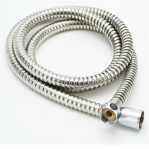 Stainless steel shower pipe, bathroom shower metal hose, DN15 brushed shower hose, manufacturer wholesale