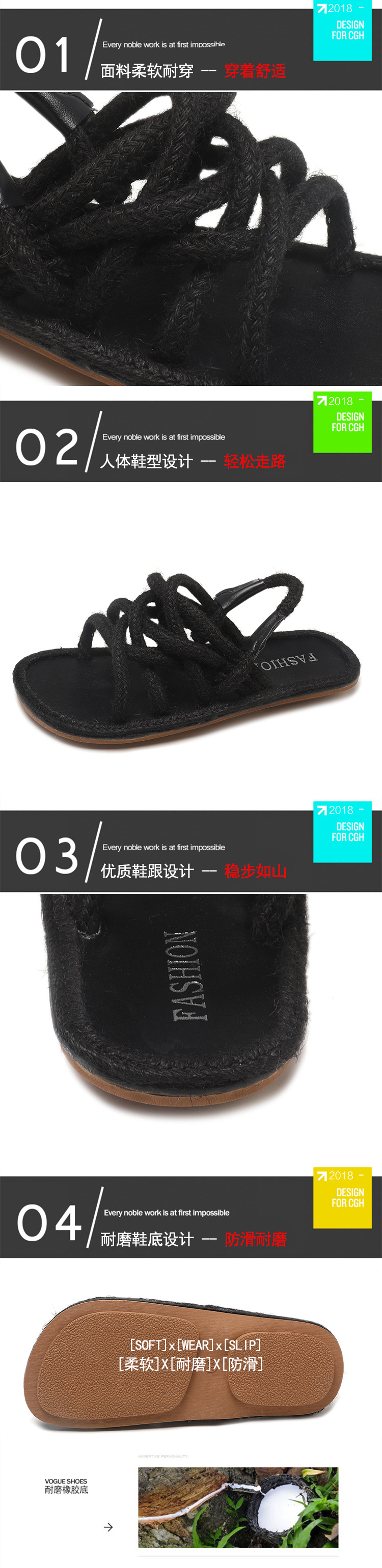 Chaussures été pour femme en Caoutchouc - Ref 3345518 Image 22