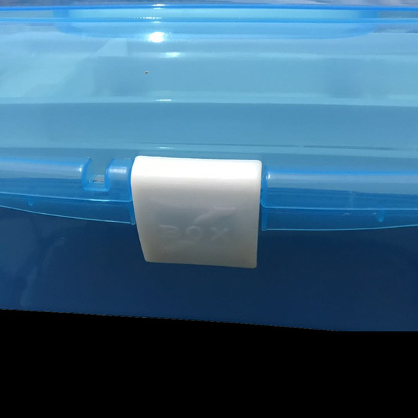 Transparent toolbox 671 toolbox three -layer plastic tool box nail…