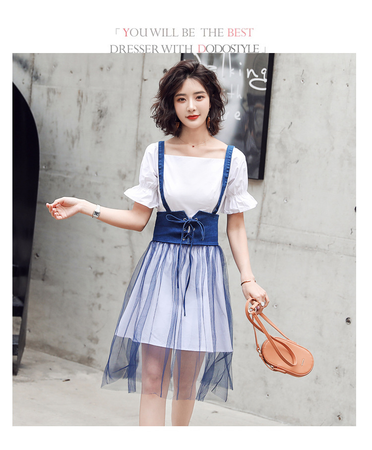 Costume femme MARQUE INDéPENDANTE en Coton denim mesh - Ref 3335555 Image 36