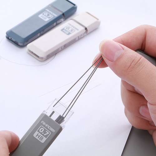 Hobby 33580 automatic pen lead simple model 0.5/0.7mm HB mechanical pencil refill automatic pen lead