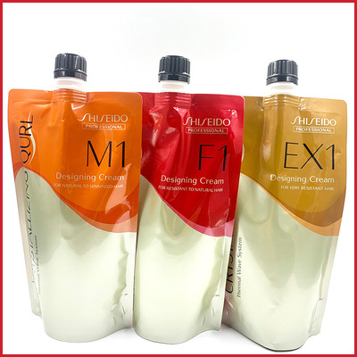 正品资深堂烫发膏水400ML瑰美特晶柔弹力热烫液资生/堂陶瓷软化剂