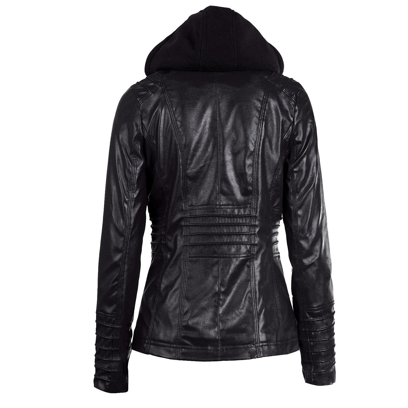 11384654971 1323825941 Winter Faux Leather Jacket Women Casual Basic Coats Plus Ladies Basic Jackets European size