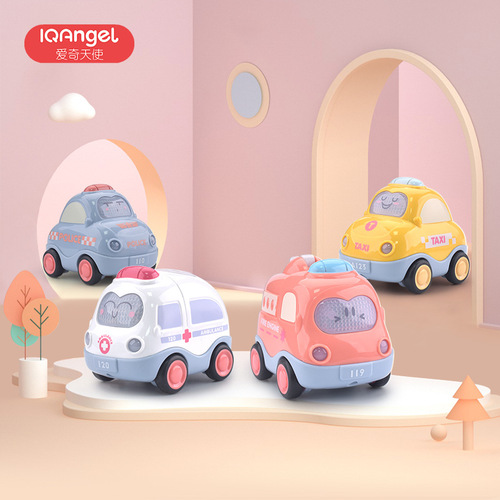 Koyobi's same children's toy car boy's inertia car music sound and light 0-3 year old baby educational toy