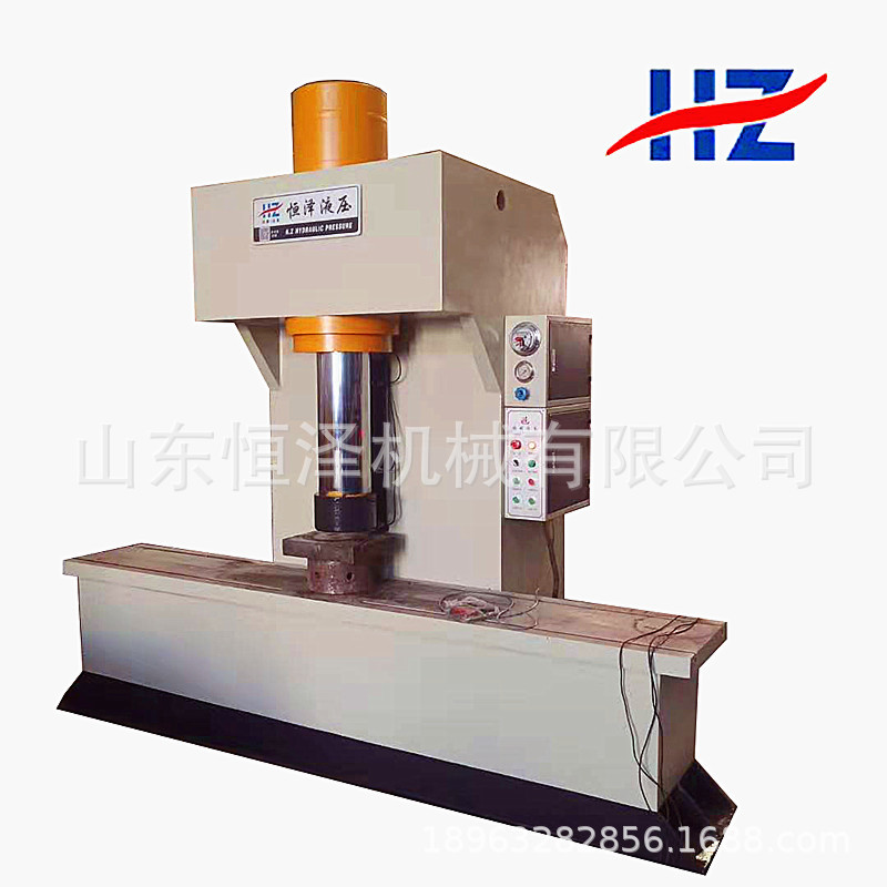 定制200吨单臂校直液压机 200吨轴类管类校正油压机 精密压管机