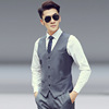 man Vest New products Self cultivation Korean Edition man coverall suit Vest Groomsman Business Suits vest