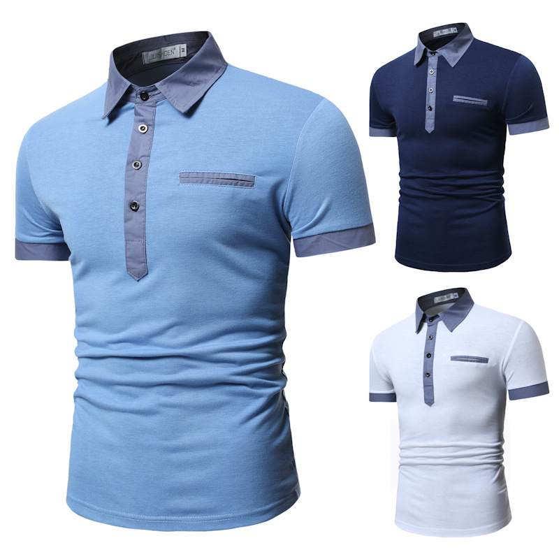 men polo t shirts Korean version of the...