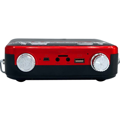 Temeiyin QS-801 Portable Outdoor Bluetooth Square Dance High-Power Card Insert Speaker Amplifier for Street Announcements