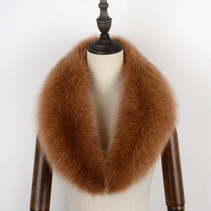 Производственный оптовый fox hair collar horn leader star star fox hair collar мужчинам и женщинам down jacket cotton jacket