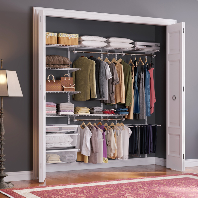 【十年质保】巧精灵超划算欧式环保家具卧室衣柜衣帽间全屋定制