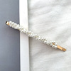 Brand hairgrip from pearl, hairpins, fashionable hair accessory handmade, internet celebrity, simple and elegant design