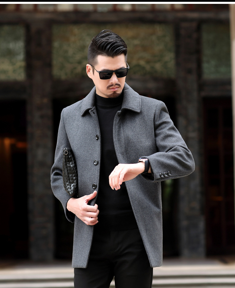 Manteau homme en Laine - Ref 3419136 Image 17