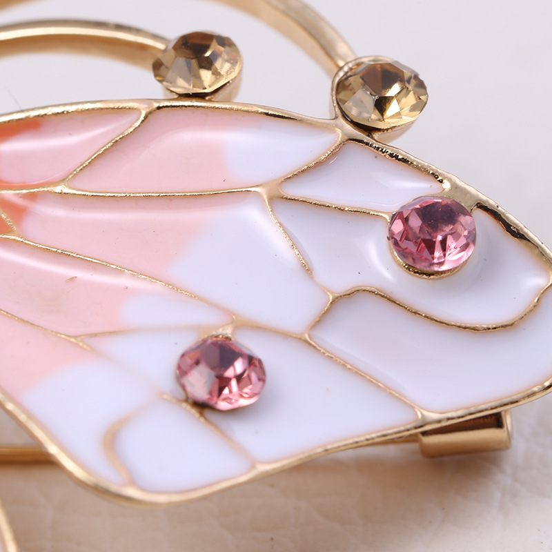 15g Weight Brooches Classification Anniversary, Business Occasion Alloy Material Butterfly Pattern All Seasons Season Women's Gender Korean Style Style Korean Style Pin Butterfly Alloy Women's Brooches 6