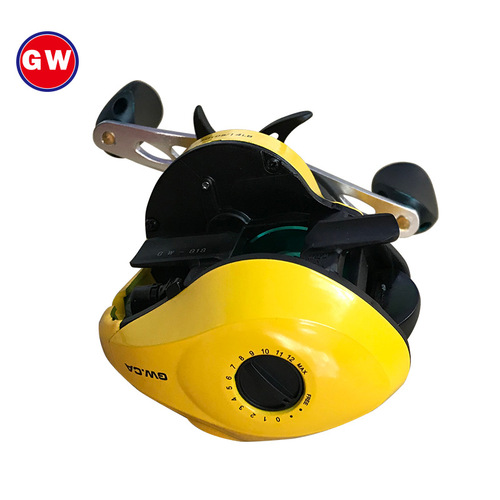 Guangwei small yellow wheel GW.CA fishing reel Luya wheel sea fishing wheel right hand left hand wheel magnetic brake fishing