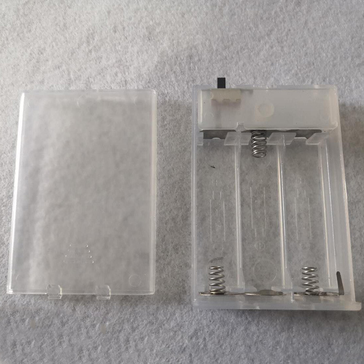 DIY/电玩/圣诞灯饰/3AA透明三节5号电池盒