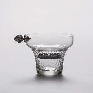 Tibetan Silver Kung Fu Tea Set Accessories Heat Resistant Glass Tea Drain Tea Filter Tea Filter Tea Filter Tibetan Silver