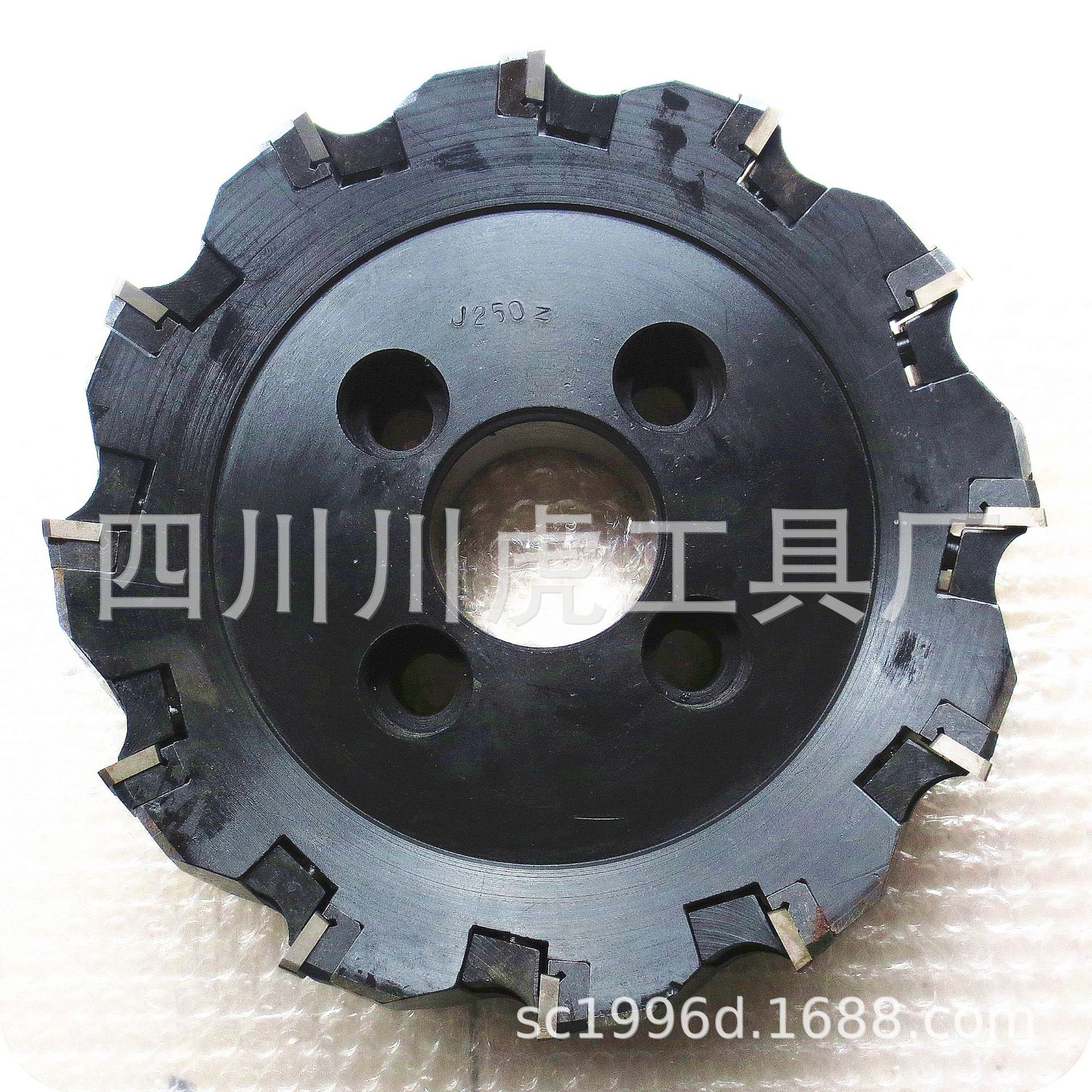 四川天虎75°左旋面铣刀/75°刀盘/250mm左旋面铣刀：J250Z