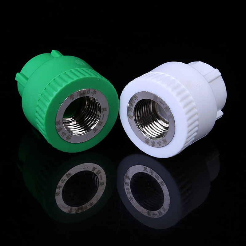 供应ppr内丝直接ppr内丝接头 耐腐蚀管材管件临沂批发ppr管件厂家