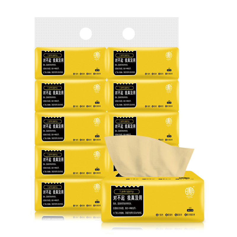 Natural Bamboo Pulp Tissue Paper for Home Use, Bamboo Fiber Natural Tissue, Soft, Eco-Friendly, Absorbent for Kitchen Cleaning