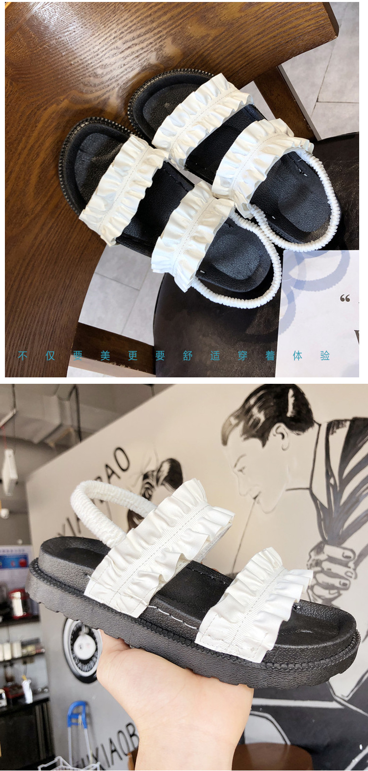 Chaussures été pour femme en Caoutchouc - Ref 3346053 Image 12