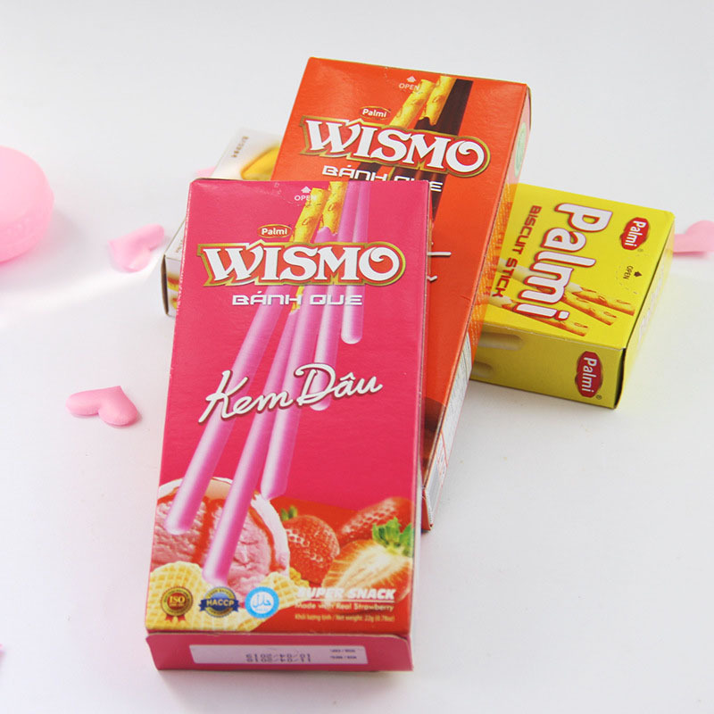 现货整箱包邮越南派迷巧克力饼干棒22g 盒装进口食品适合礼包|ms