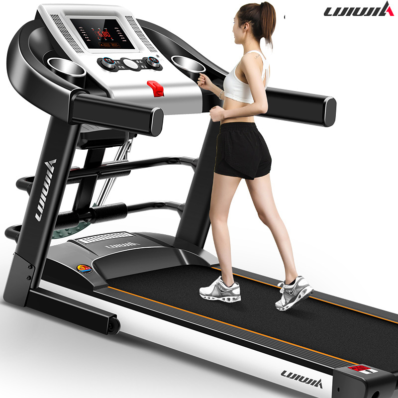 Factory wholesale treadmill household small multi-purpose ultra-quiet electric folding mini indoor gym