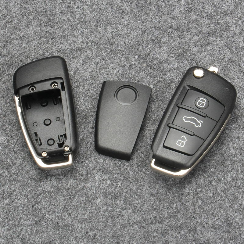 Подходит для Audi Key Shell A6L KD VVDI sub-Machine, складного противоугонного устройства корпуса дистанционного управления