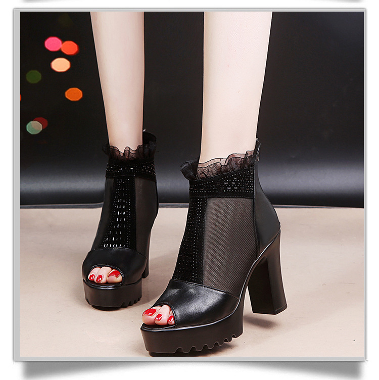 Chaussures été pour femme en Caoutchouc - Ref 3345827 Image 4