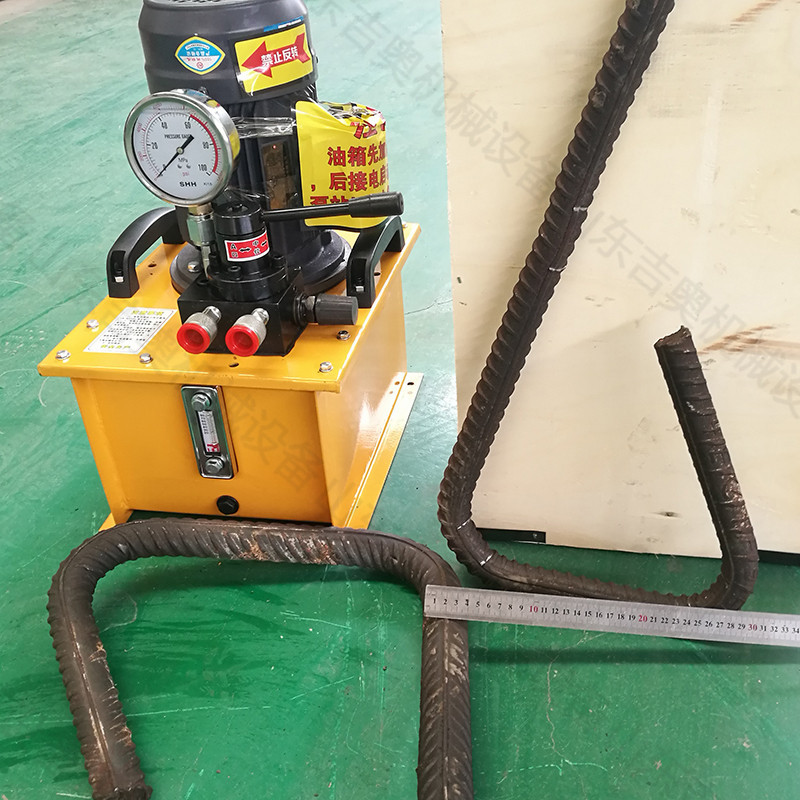 手提式钢筋弯曲机 32/40型螺纹钢折弯机 便携式钢筋弯直机